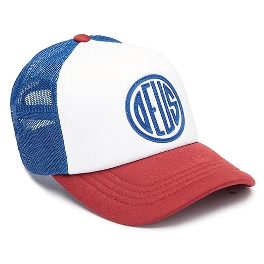 Deus Ex Machina Pill Trucker Cap - Marineblau-Rot