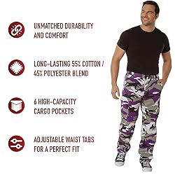 Rothco Color Camo Tactical BDU Pants - Rugged