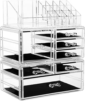 Zuoluo Aufbewahrung Badezimmer Pinselhalter Make Up Halter Tisch Organisieren Make Up Pinsel Topf Make Up Organizer Lagerung Rotierender Make Up Organizer Amazon De Kuche Haushalt