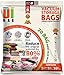 Space Saver Vacuum Storage Bags - 20 Premium Travel Space Bags - Bag Size: Jumbo Large & Medium - 2X Sealed Compression Plastic Bags For Clothing Storage, Clothes bedding & Packing - DIBAG