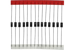 MERICDA 20PCS P6KE6.8CA 600W 6.8V DO-15 (DO-204AC) Axial Bidirectional Channel TVS Transient Suppression Diodes 600 Watt 6.8 Volt