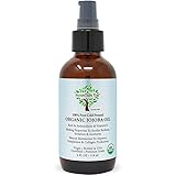 MOUNTAIN TOP Jojoba Oil -USDA Organic 100% Pure Cold Pressed Unrefined Hexane-Free Base Carrier Oil, 4 Fl Oz