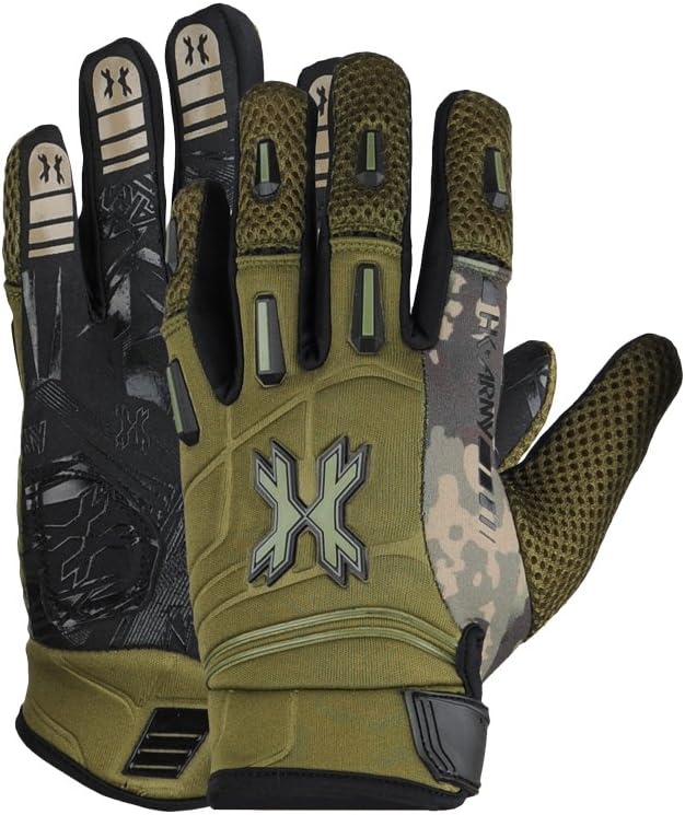 HK Army Full Finger Hardline Paintball Gloves : Sports & Outdoors