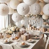 Creavvee White Decoupage Tissue Paper 60 Sheets 35 x 50 cm view 6