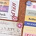 Creative Steel Thumb Tacks for Photos Wall, Maps, Bulletin Board or Corkboards, 100 Pieces