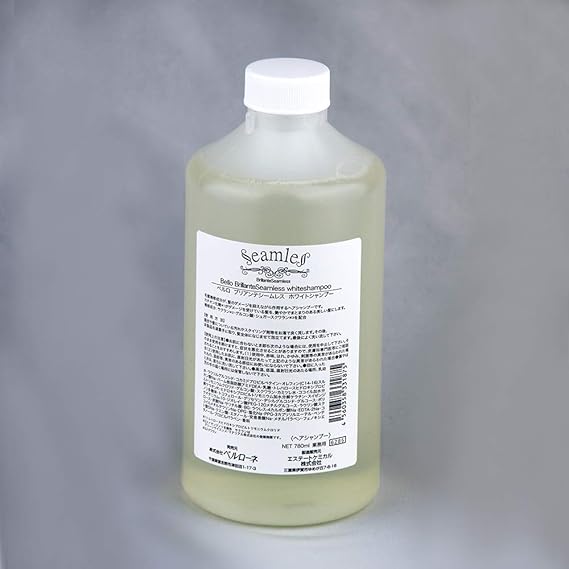 Amazon 業務用 780ml くせ毛専用シャンプー 使うたびに髪の うねり 広がり バサつき を抑えるシームレス ホワイトシャンプー 試す価値ありシリーズ 10 ベルロブリリアンテシームレス シャンプー 通販