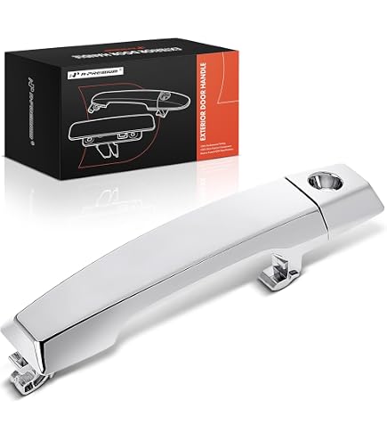 Amazon.com: 4Pcs Outer Exterior Door Handle Chrome Front Rear Left