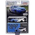 True Scale Miniatures Model Car Compatible with Honda Civic Type R #3 2023 Pace Car Blue 1/64 Diecast Model Car Mini GT MGT00753
