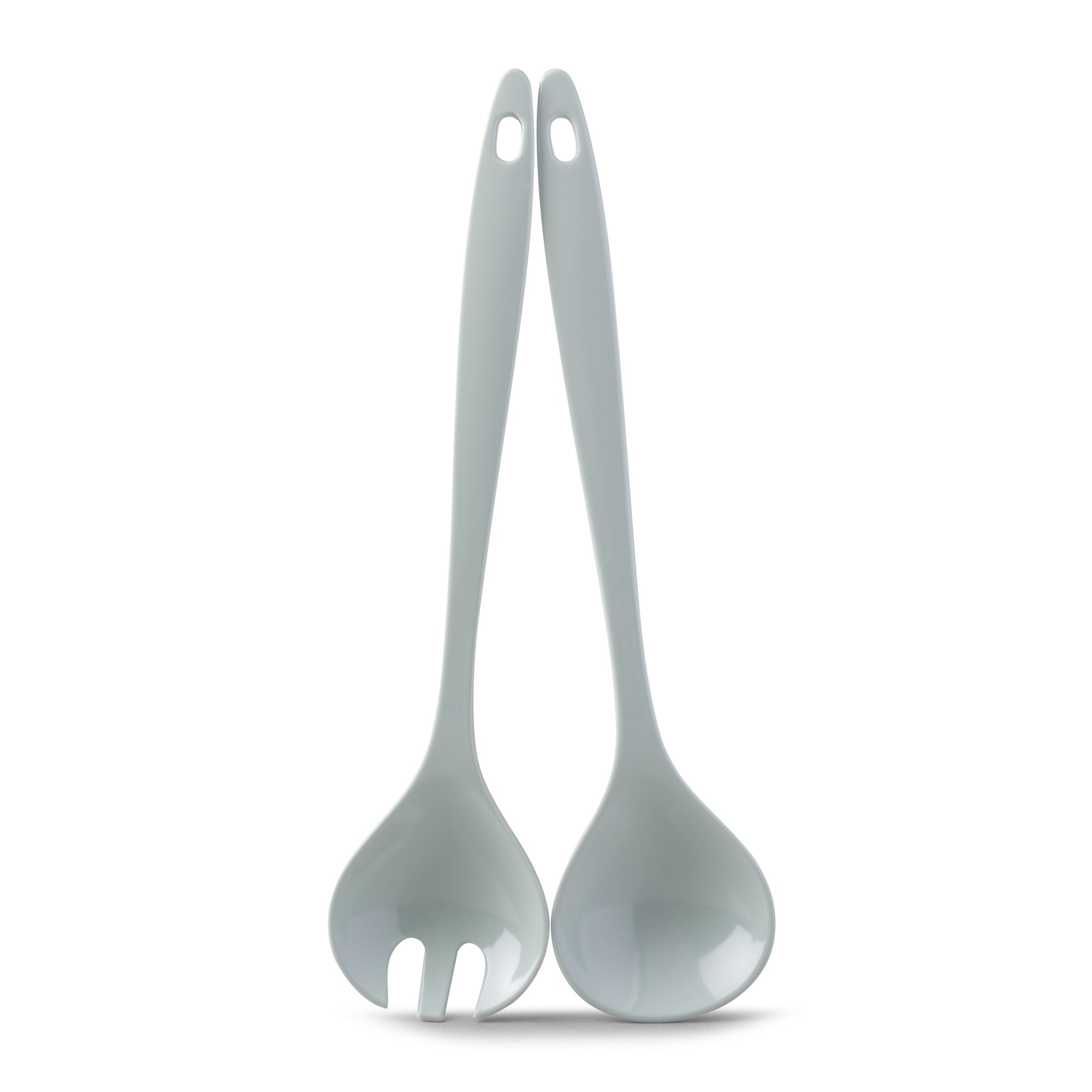 Zeal G205G Salad Servers, Sage Green, 28cm
