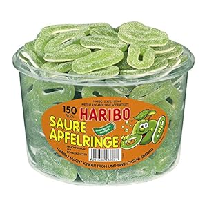 Haribo APPELRINGEN SCHUIM Silo (150)