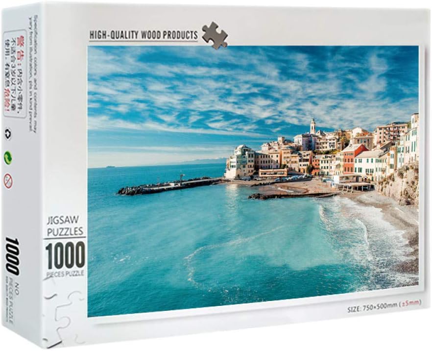 FDDPT Jigsaw Puzzle 1000 Piece Water city of italy Family Educational Games 75x50cm