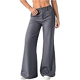 SHENHE Women's Flare Dress Pants Low Rise Business Casual Office Bootcut Pants Slacks Trousers