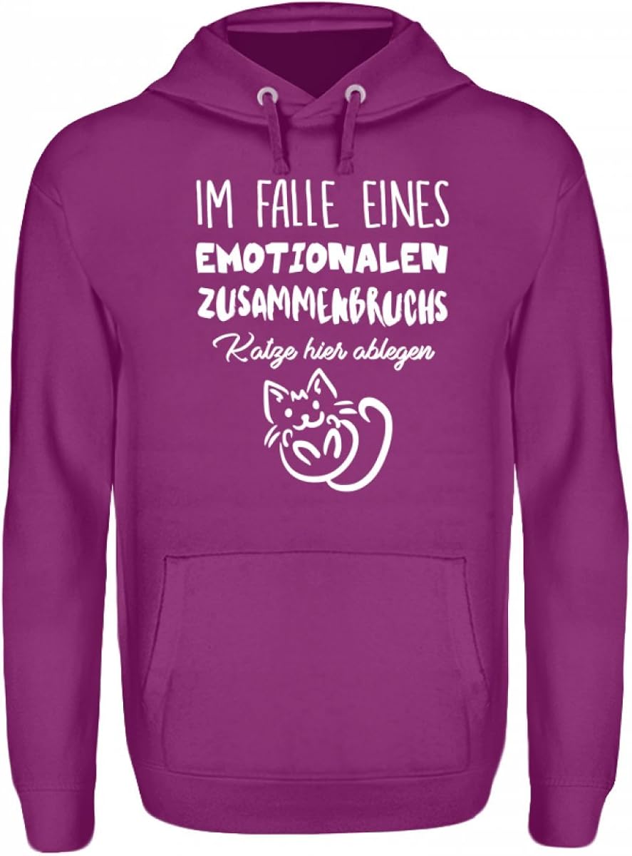 Katzen Sweatshirt Mit Süßem Katzenmotiv - Lustiges Oberteil Für Katzenliebhaber Damen