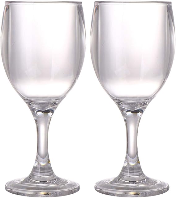 TOPBATHY 2PCS Acrylic Cocktail Glasses Cocktail Containers Goblets
