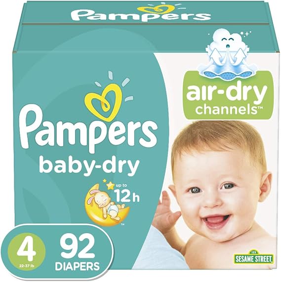 pampers size 6 92 pack