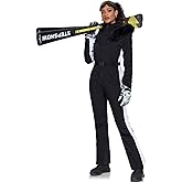 GS SNOWING Women's Ski Suit One Piece Snowsuits Snowboard Outdoor Insulated Waterproof Windproof Slim Fit Overalls Jumpsuits