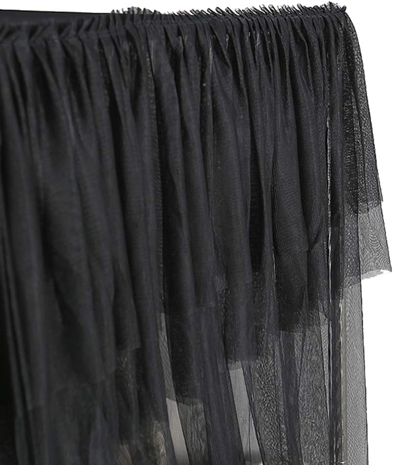 Mengersi 4 Corners Post Bed Curtain Canopy Bed Frame Canopies Net,Indoor Outdoor (King, Black): Home & Kitchen