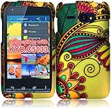 For Kyocera Event C5133 Hard Design Cover Case Antique Flower Accessory