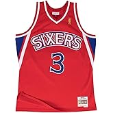 Mitchell & Ness - Philadelphia 76Ers Mens NBA Swingman Road 96 Allen Iverson Jersey