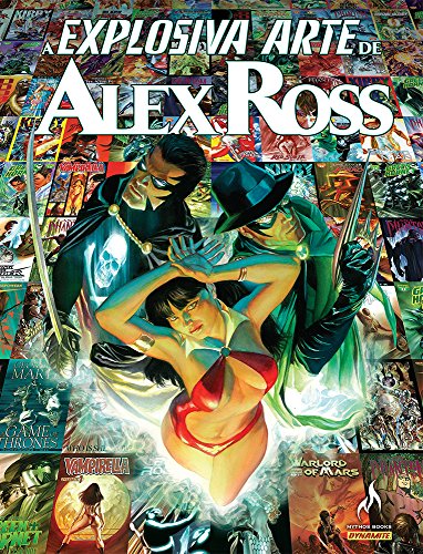 Livro A Explosiva Arte de Alex Ross