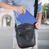 OFFCUP PU Leather Disabled Badge Holder Blue Hologram Safe Timer Wallet view 7