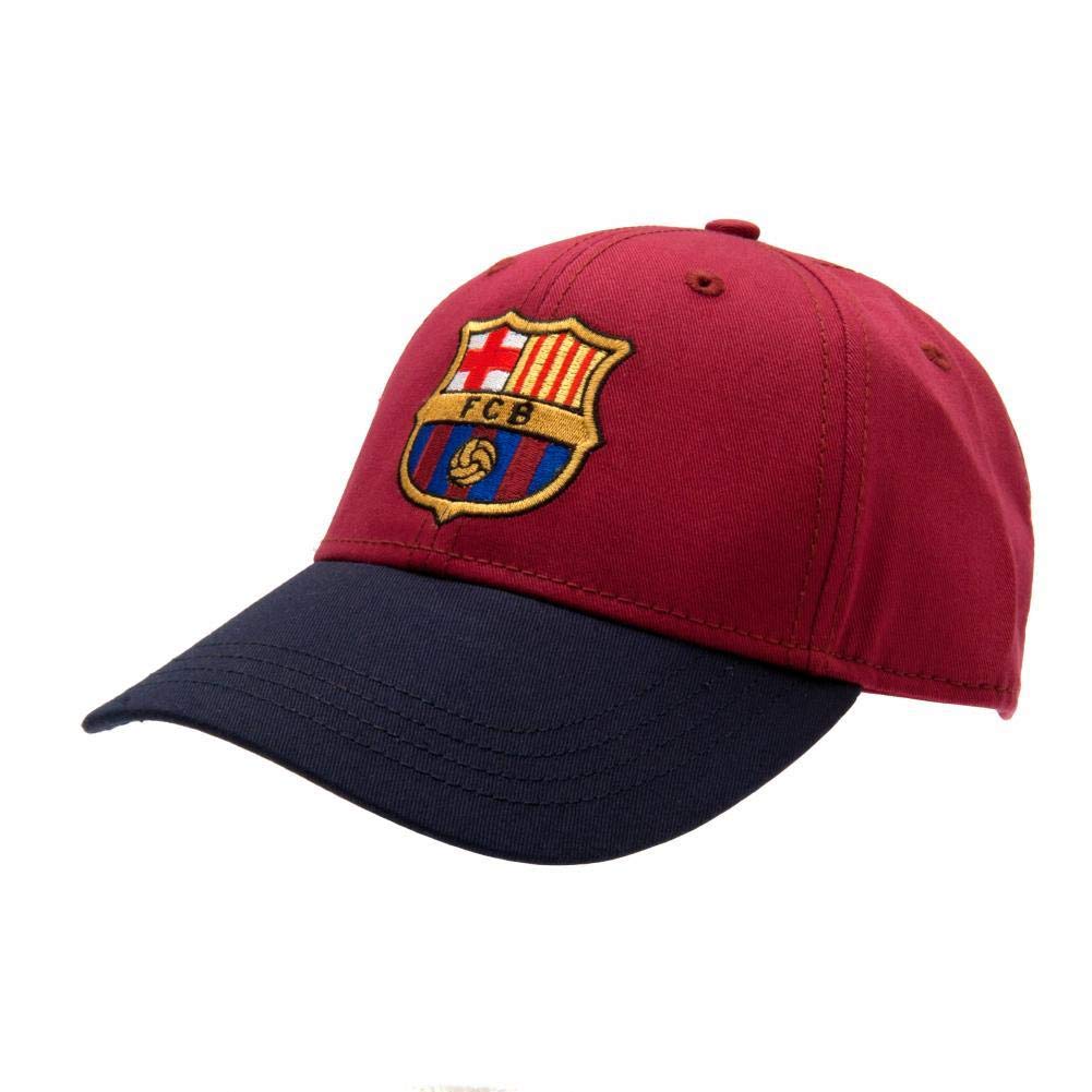 Fc Barcelona Baseball Cap Hat With Club Crest