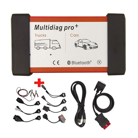leoboone CDP TCS PRO Multidiag Pro + Bluetooth Scanner 2015 R3 Keygen Diagnosewerkzeug mit 8pcs Verlängerungskabel für PKW LK