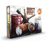 AK Interactive Rust Set - Plastic Model Building Paints and Accessories # 11605