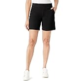 Gloria Vanderbilt Womens Shape Effect Comfort Waist Pull on Short Standard