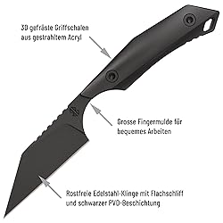Berserk Blades - RAK - Fixed Blade Seax Knife