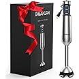 1000W Powerful Immersion Blender handheld, 2025 New Update Hand Blender with 25-Speed, Scratch-Resistant Corded Hand Mixer with Heavy-Duty Copper Brushless Motor and Gift Box