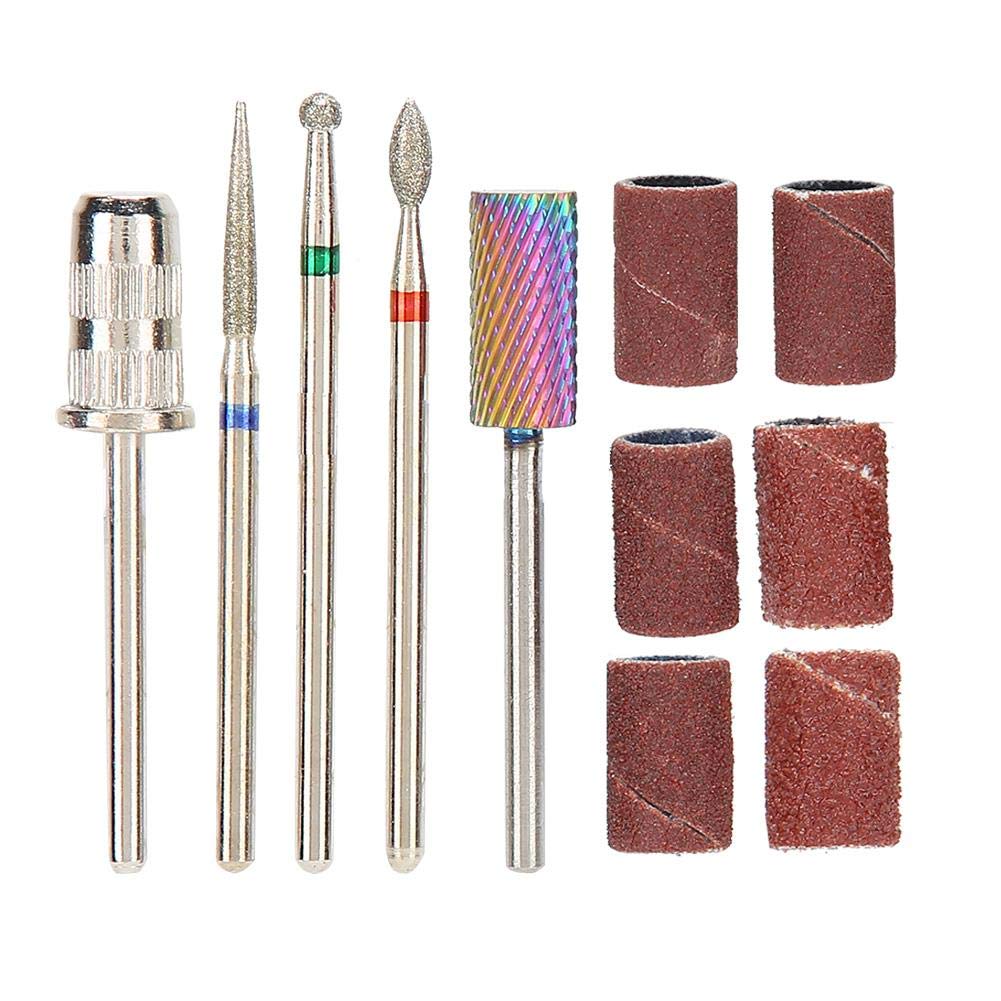 Nail Art Nail Drill Bits Sanding Polishing Head Set For