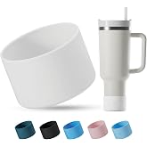 REUZBL Silicone Bottle Boot Sleeve for Stanley Tumblers 20-40oz, Hydro Flask Tumblers, Simple Modern Tumblers, Iron Flask Tumbler, Similar Tumblers, Tumbler Water Bottle Accessory