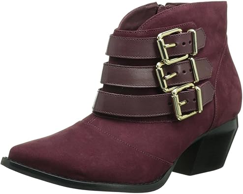 amazon burgundy boots
