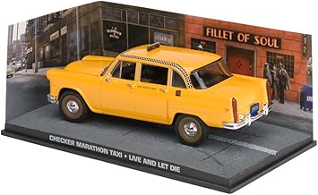 007 James Bond Car Collection 77 Checker Marathon Taxi Live And Let Die Amazon Fr Jeux Et Jouets