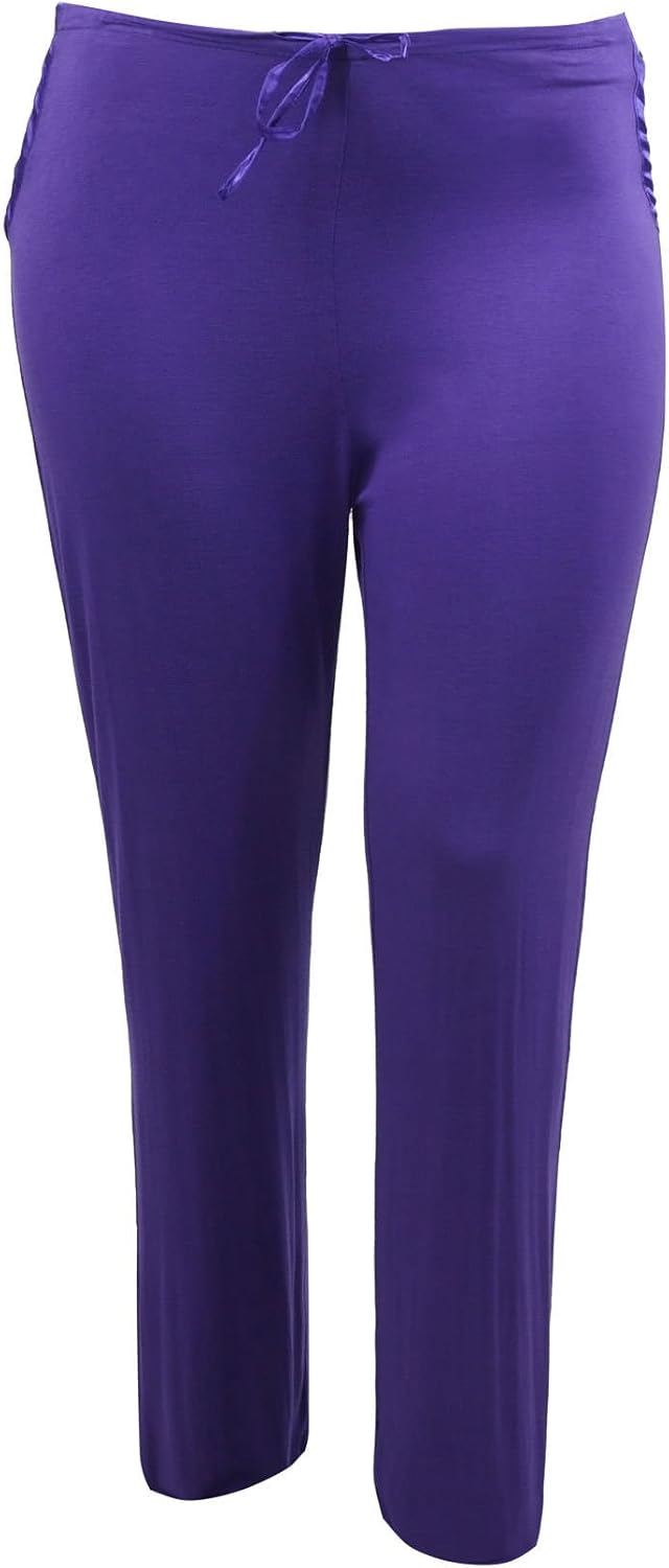 Yoursclothing Plus Size Womens Lounge Pant Size 3032 Purple Amazon.ca