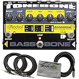 Radial Bassbone V2 Bass preamp, dual input with EQ, power boost, FX loop & built