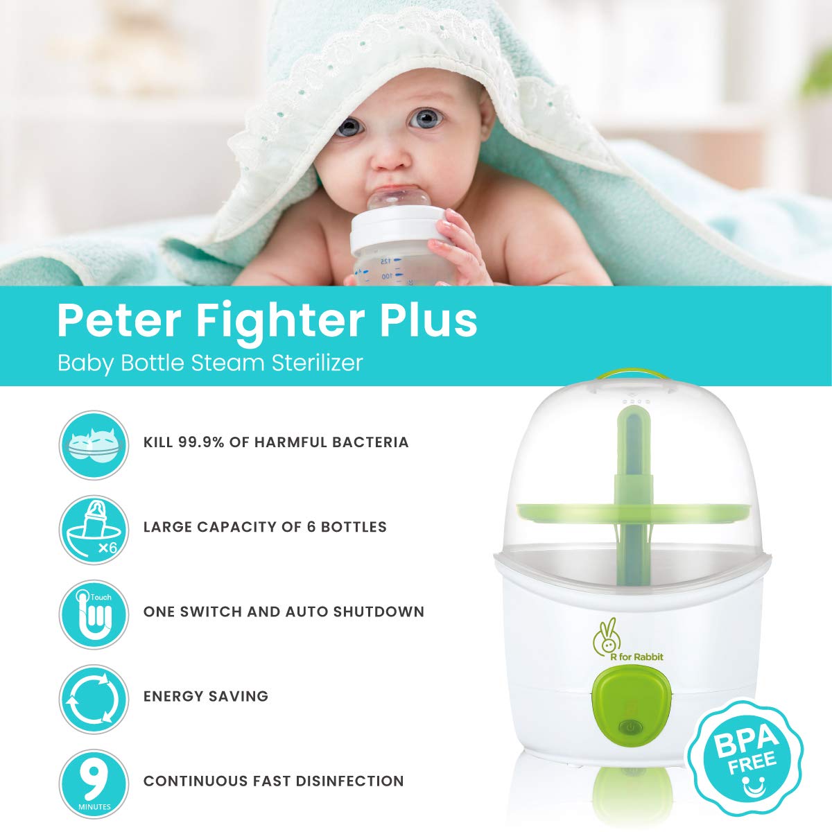 r for rabbit hotbot baby bottle warmer