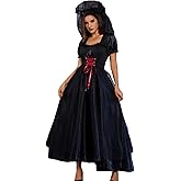 YTWS Zombie Bloody Bride Costume for Women Corpse Dress Halloween Cosplay Party