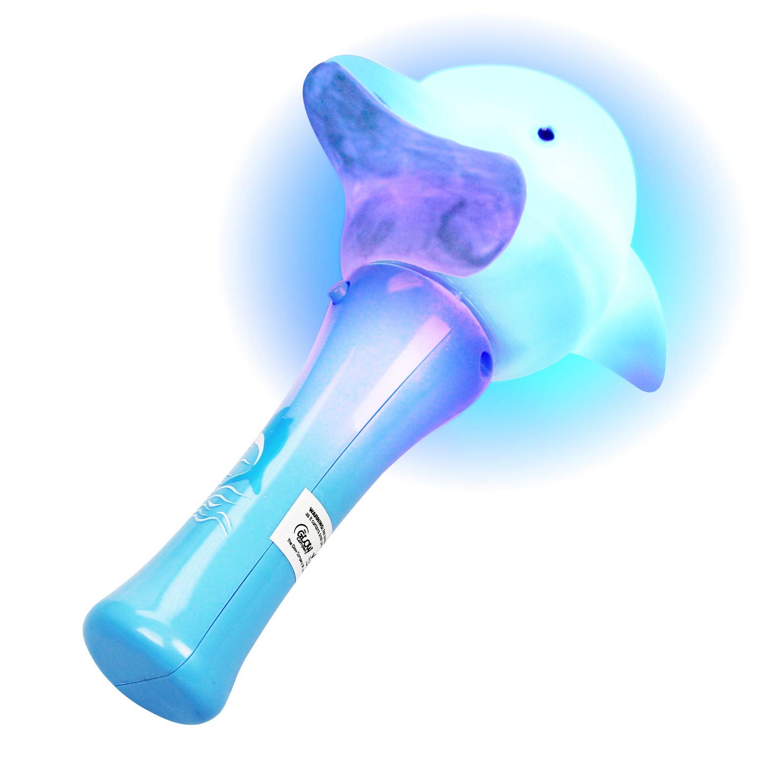 The Glow Company Light Up Flashing Animal Wand (Dolphin Mini)