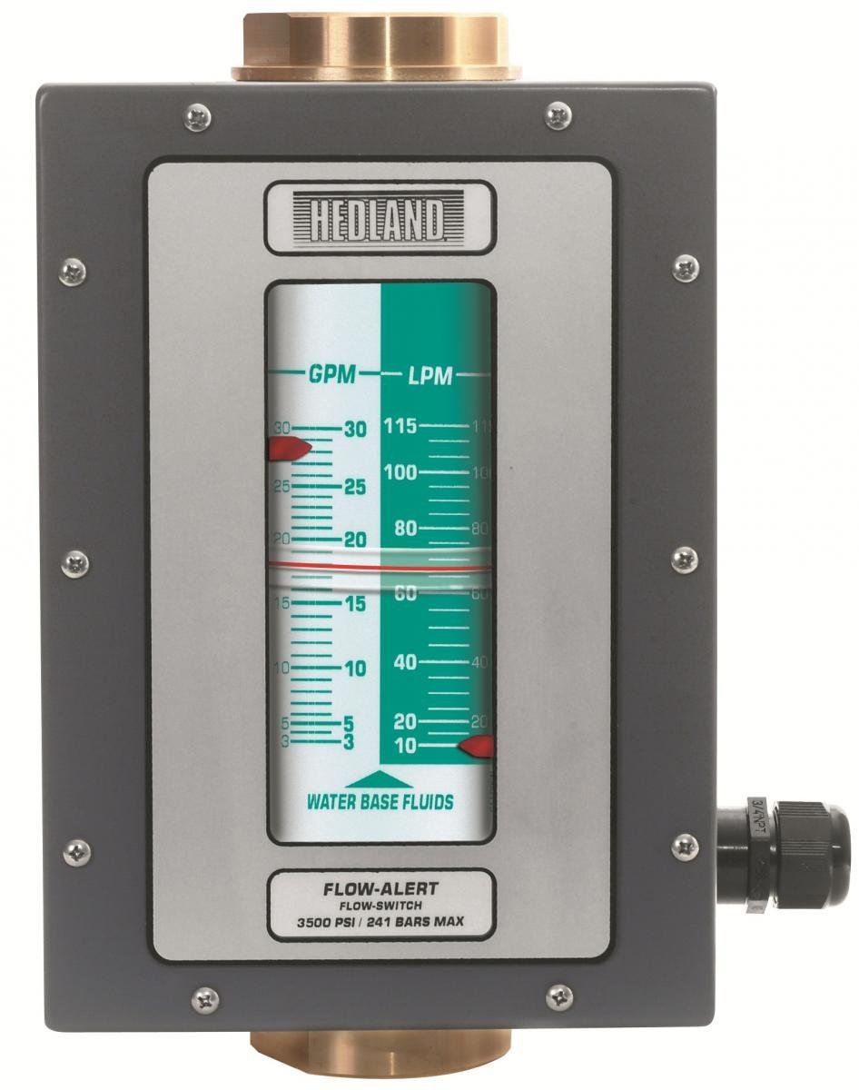 Hedland H613S005F1 Flow Meter 1/2" NPT(F) 303SS FlowAlert Water