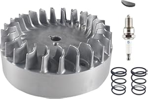 BUHNSS Aluminum Flywheel 10krpm With Spark Plug 22lb Springs For Honda gx200 For Clone 196cc BSP Tilly For Predator 160cc 196cc 212cc 224cc 69730 69736 Non Hemi Mini Bike Performance Parts