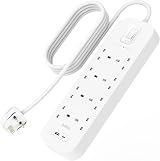 Belkin 8-Outlet Surge Protector Power Strip Wall Mount 900J USB PD