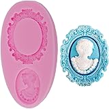 Stencil Per Torte - Motivo Righe/Foglie, Per Decorazione Con Zucchero A Velo O Cacao - Foto 2