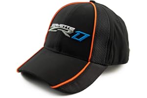 HEM HIGH-END MOTORSPORTS High-End Motorsports C7 Corvette ZR1 Black & Orange Hat Embroided Logos