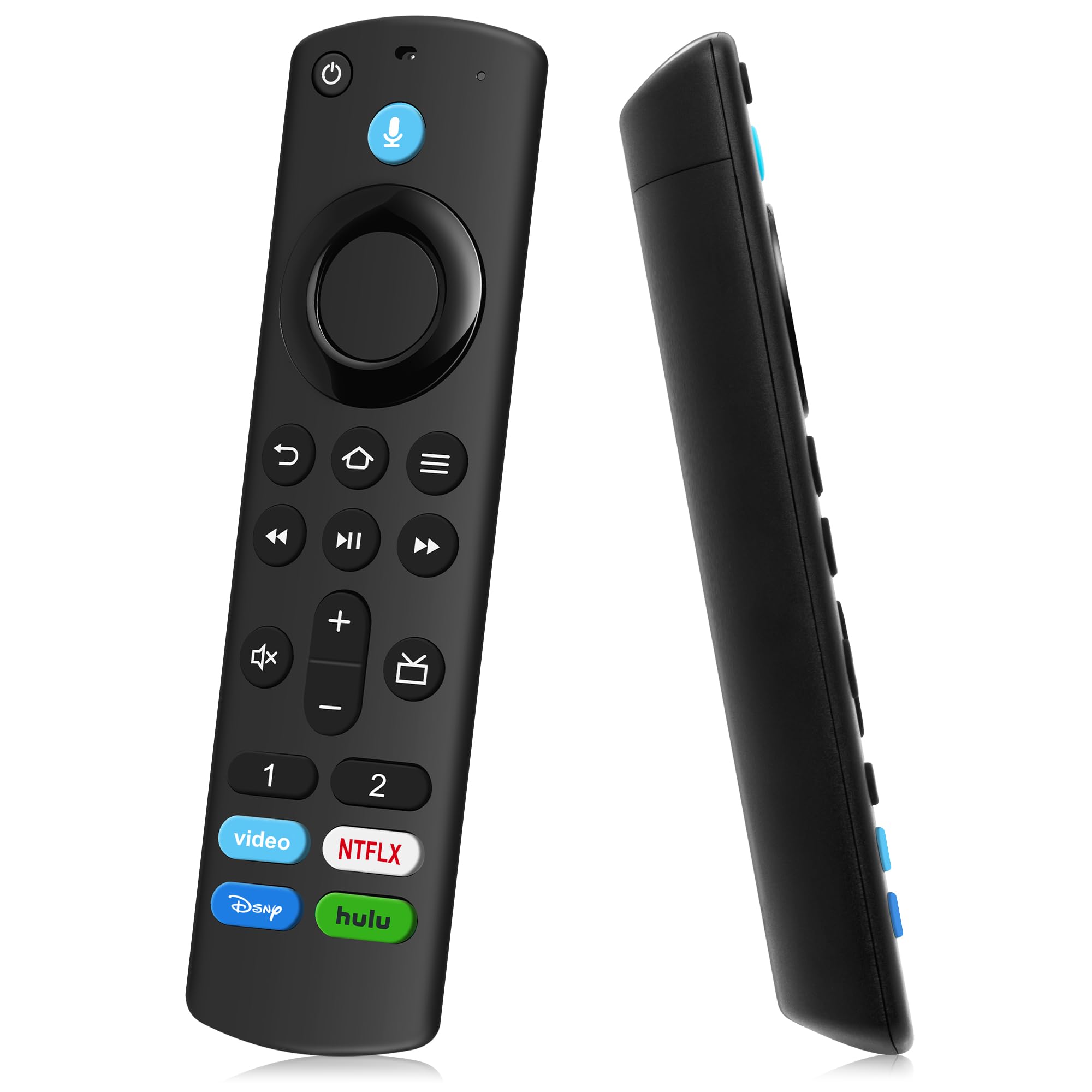 Photo 1 of Replacement Voice Remote Control Compatible with Fire Smart TV Stick Lite, for FireStick(2nd gen/3rd gen/4K Max)/TVs Cube, for Insignia Fire Smart TV 3rd gen with Voice Controller