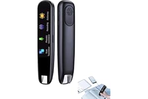 YOIAR Zenova Translator Pen 2.0, Try Zenova Translator Pen, Amigo Pen Traductor, Amigo Pen Multipurpose Translation Device, Voice Wireless Language Translator -Black