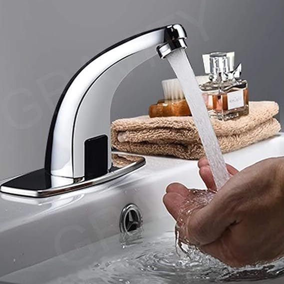 Gravity Hypnotic Bathware Automatic Sensor Touchless Bathroom Sink
