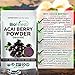 Biofinest Acai Berry Juice Powder - 100% Pure Freeze-Dried Antioxidant Superfood - USDA Organic Vegan Raw Non-GMO - Cleanse Digestion Weight Loss - for Smoothie Beverage Blend (4 oz Resealable Bag)