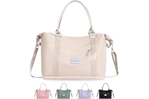BECOJADDE Travel Bag for Women Carry On Bag with Wet Compartment Travel Duffle Bag for Weekender Overnight Travel Essentials